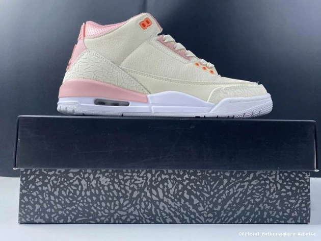 Official Maikesneakers Rust Pink Jordan Sail 3 CK9246-116 Air (W) Retro 0707